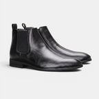 Valeniri | Men’s Classic Chelsea Boots Leather Slip On Formal Dress Shoes