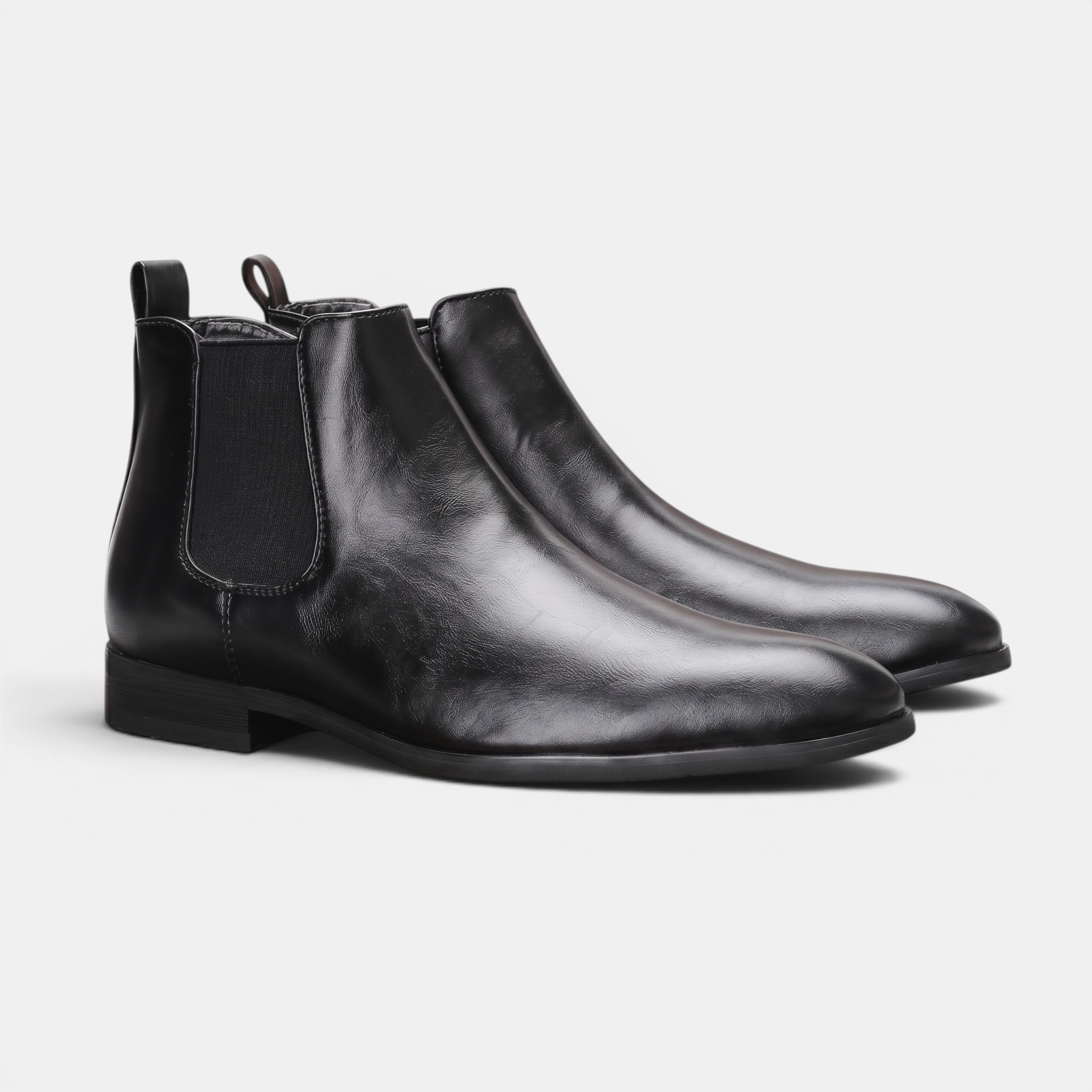 Valeniri | Men’s Classic Chelsea Boots Leather Slip On Formal Dress Shoes