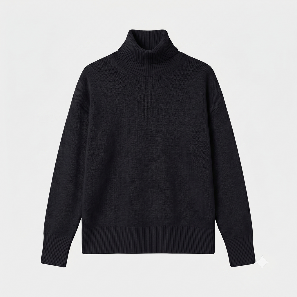 Valeniri | Women's Long Sleeve Turtleneck Sweater Classic Winter Knitwear