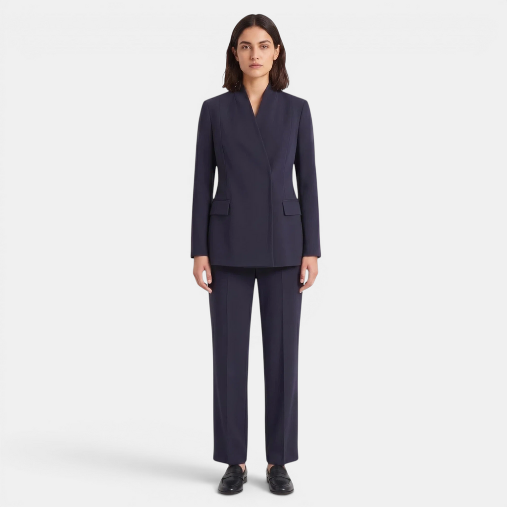 Valeniri | Women’s Blazer and Trousers Set Elegant Office Suit Outfit