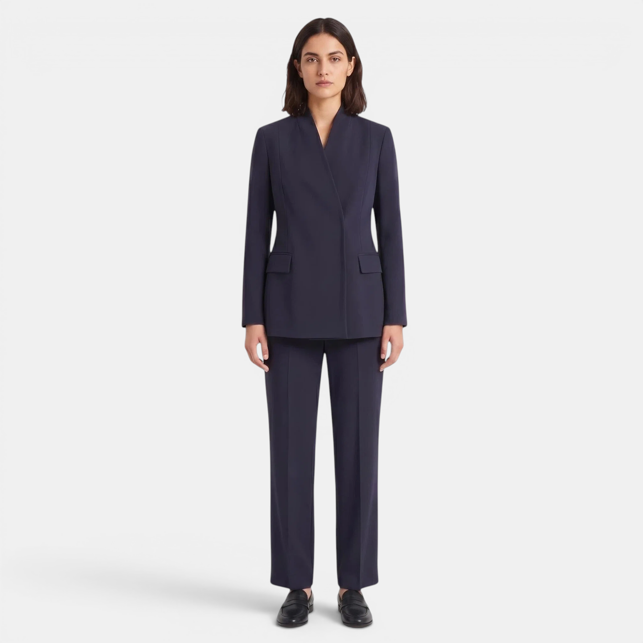 Valeniri | Women’s Blazer and Trousers Set Elegant Office Suit Outfit