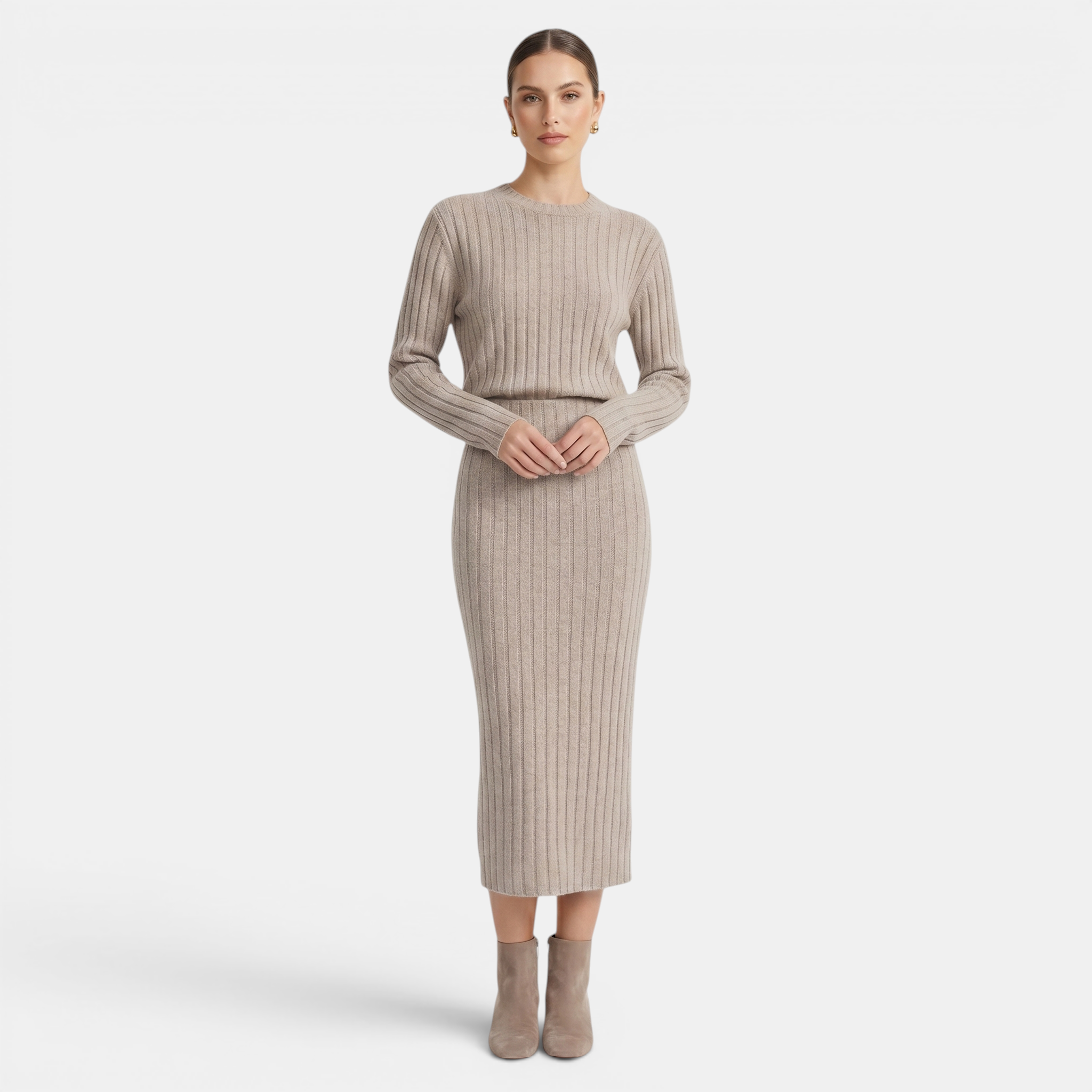 Valeniri | Women’s Elegant Midi Skirt Comfortable Lightweight Casual Skirt
