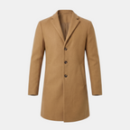 Valeniri | Men’s Tweed Coat Warm Wool Blend Classic Fit Jacket