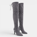 Valeniri | Women’s Tall Leather Boots High Heel Over Knee Stylish Boots