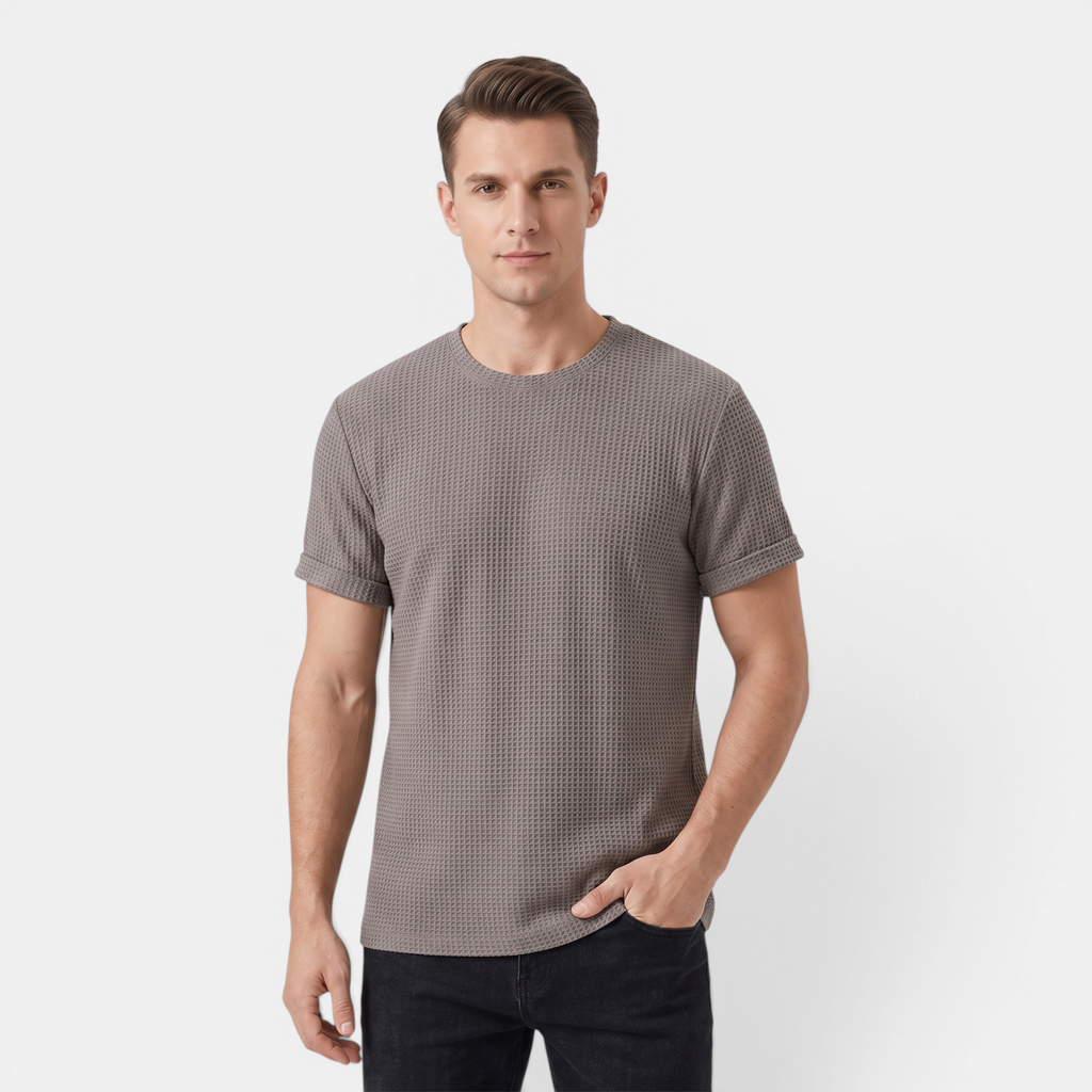 Valeniri | Men's Cotton T-Shirt Classic Crew Neck Short Sleeve