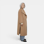 Valeniri | Women’s Wool Cashmere Long Coat Classic Double-Sided Warmth