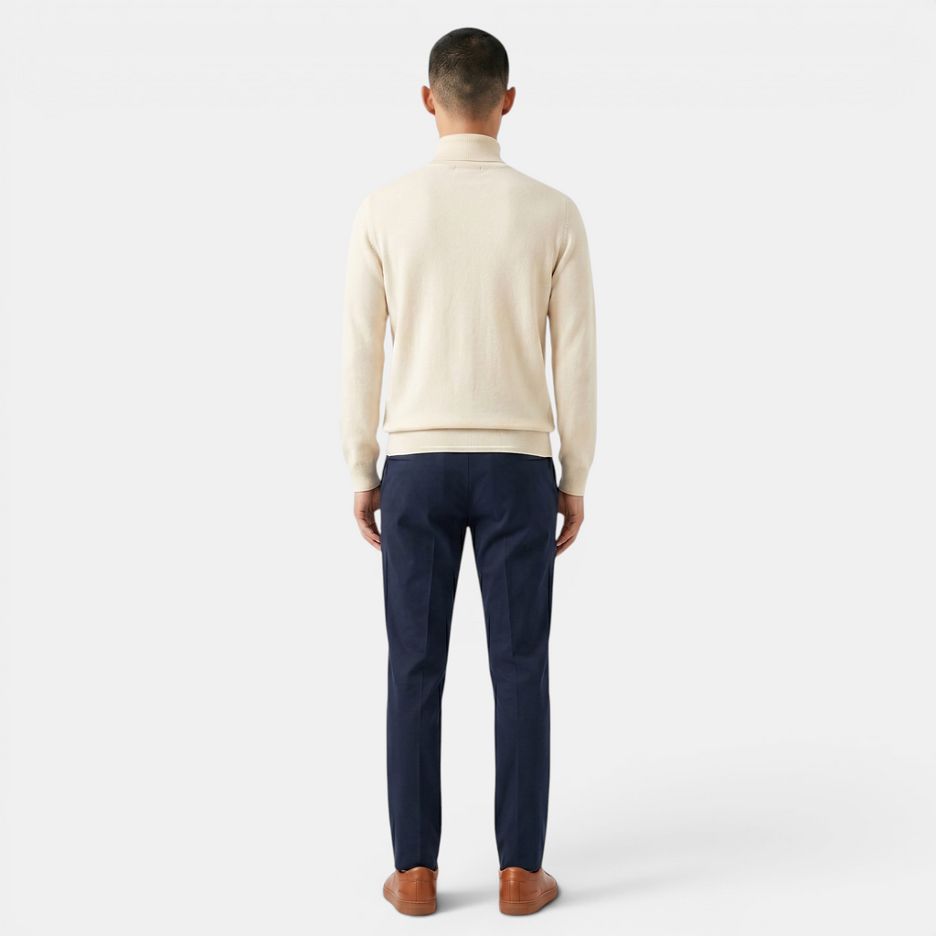 Valeniri | Men’s Classic Turtleneck Sweater Soft Knit Pullover