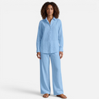 Valeniri | Women's Resort Cotton Linen Top and Pants Set Loose Fit