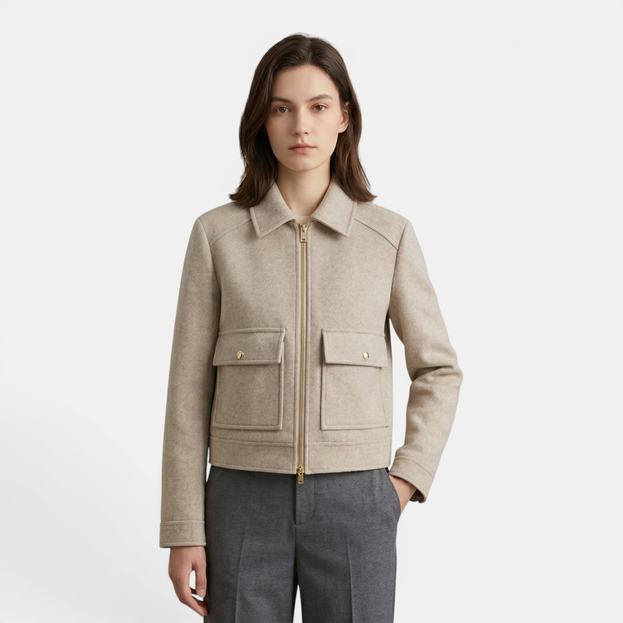 Valeniri | Women's Zip-Up Jacket – Soft Comfort Classic Outerwear