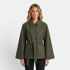 Valeniri | Women's Wool Blazer – Classic Tailored Belted Coat