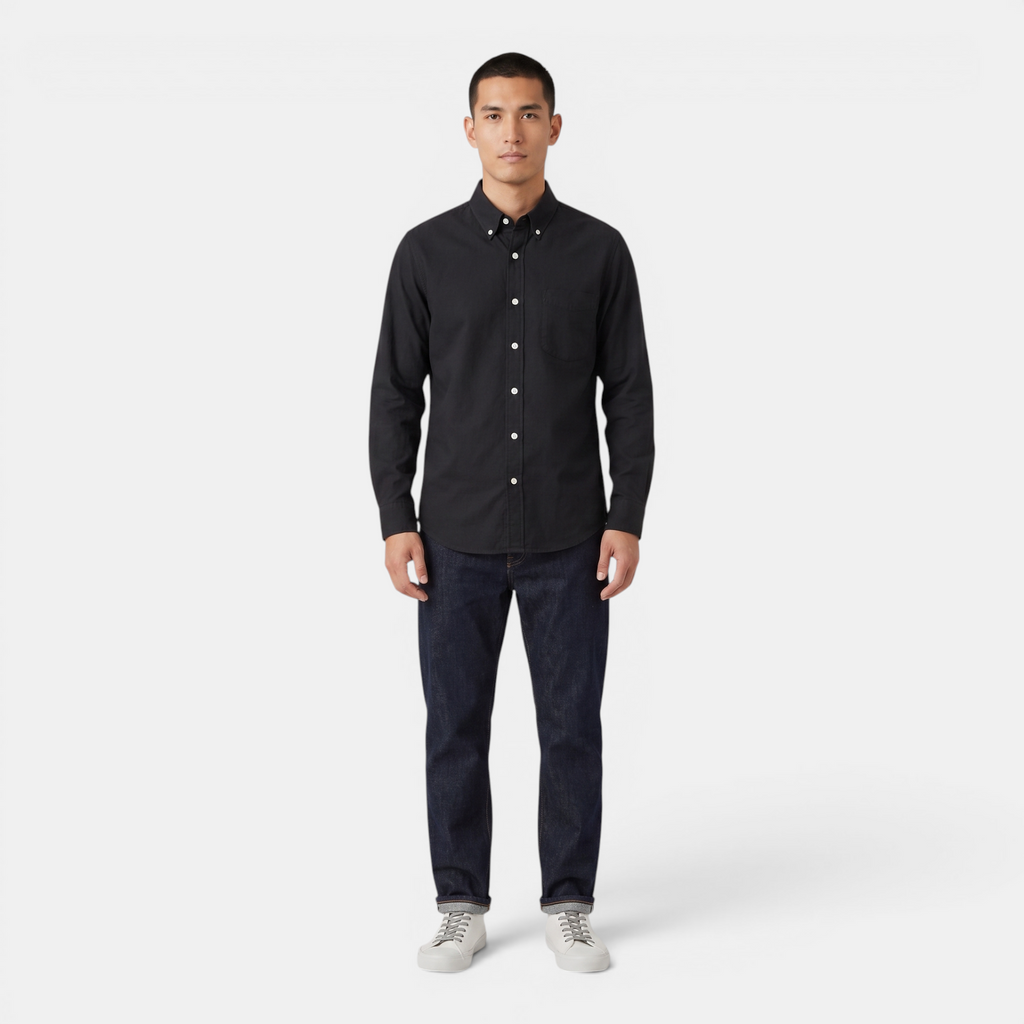 Valeniri | Men's Oxford Cotton Button-Down Shirt Classic Relaxed Fit