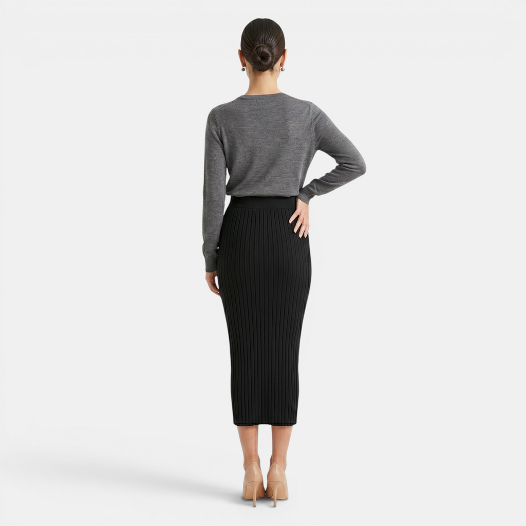 Valeniri | Women’s Elegant Midi Skirt Comfortable Lightweight Casual Skirt