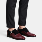 Valeniri | Men's Pointed Toe Dress Shoes Leather Business Formal
