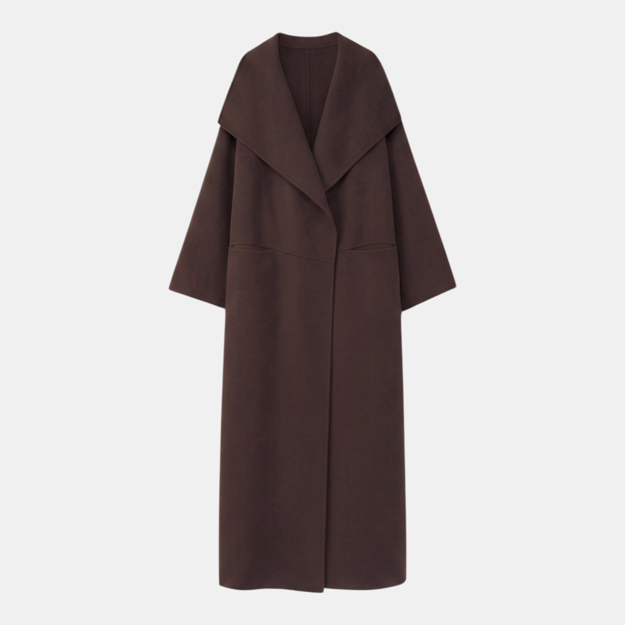 Valeniri | Women’s Wool Cashmere Long Coat Classic Double-Sided Warmth