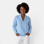 Valeniri | Women's Polo Collar Knit Pullover – Soft Comfort Classic Fit