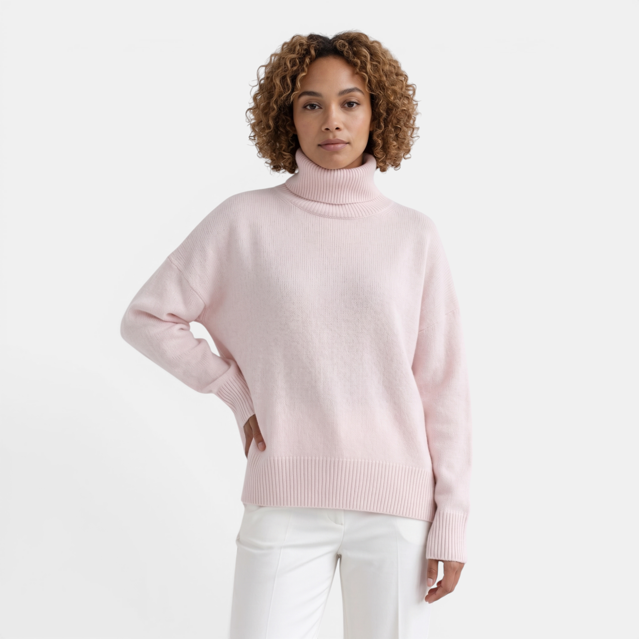 Valeniri | Women's Long Sleeve Turtleneck Sweater Classic Winter Knitwear