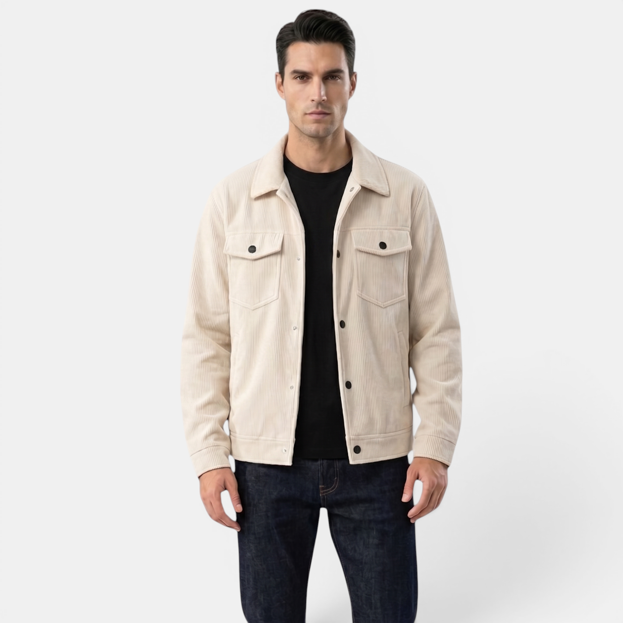 Valeniri | Men’s Loose Fit Jacket for Casual Office and Daily Wear