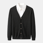Valeniri | Men's Classic Cardigan Soft Knit Elegant Everyday Sweater