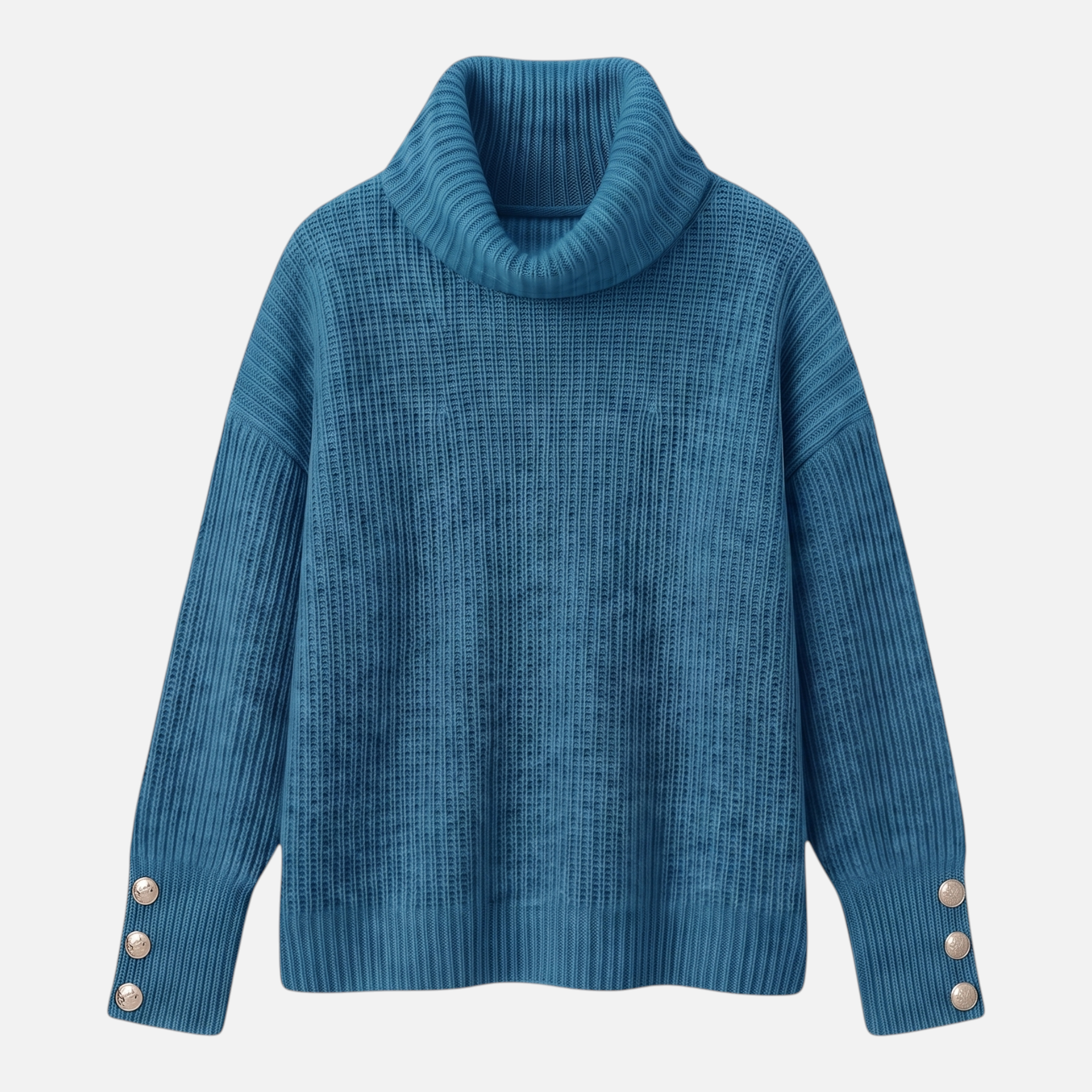 Valeniri | Women's Knit Turtleneck Sweater Soft Cozy Pullover