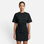 Valeniri | Women's Slim Fit Ruched Dress Elegant Midi Bodycon Dress