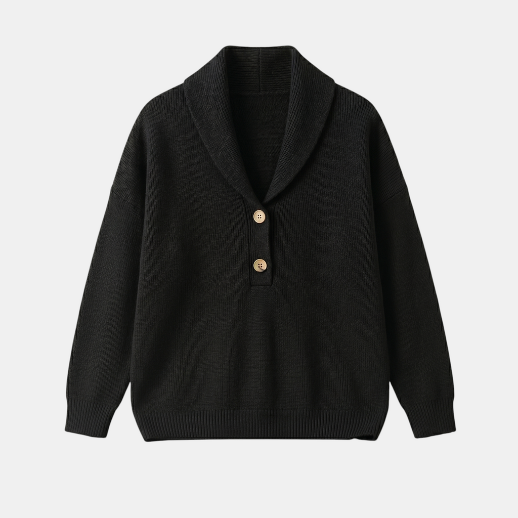 Valeniri | Women's Polo Collar Knit Pullover – Soft Comfort Classic Fit