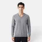 Valeniri | Men’s V-Neck Slim Fit Sweater Classic Cotton Pullover