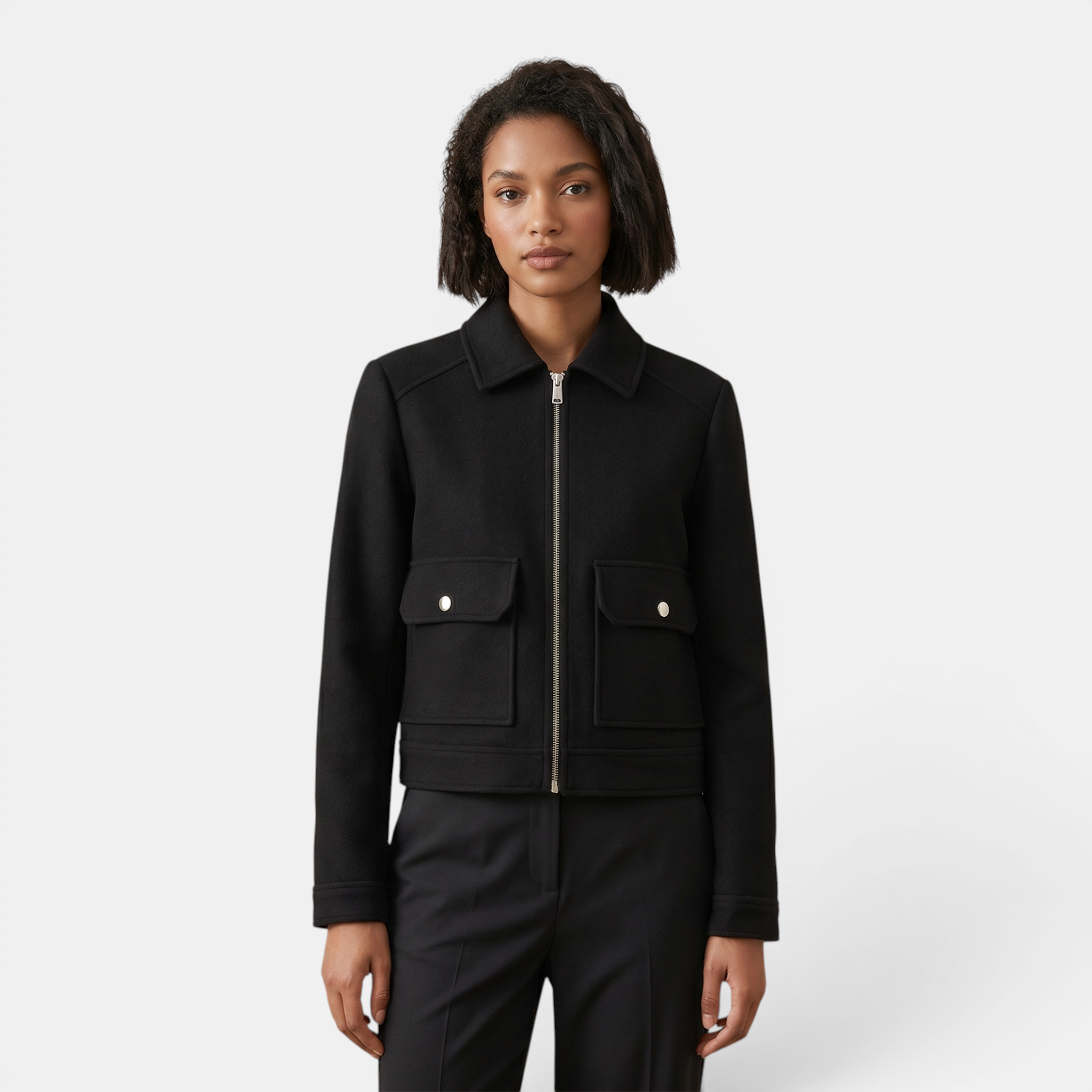 Valeniri | Women's Zip-Up Jacket – Soft Comfort Classic Outerwear