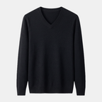 Valeniri | Men’s V-Neck Slim Fit Sweater Classic Cotton Pullover