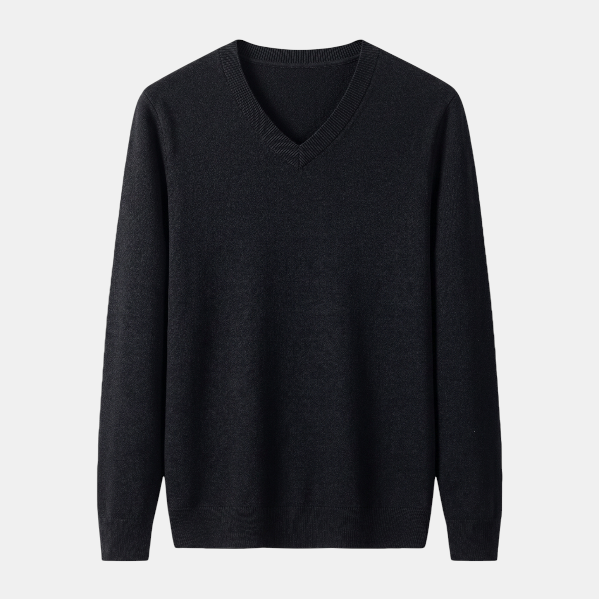Valeniri | Men’s V-Neck Slim Fit Sweater Classic Cotton Pullover