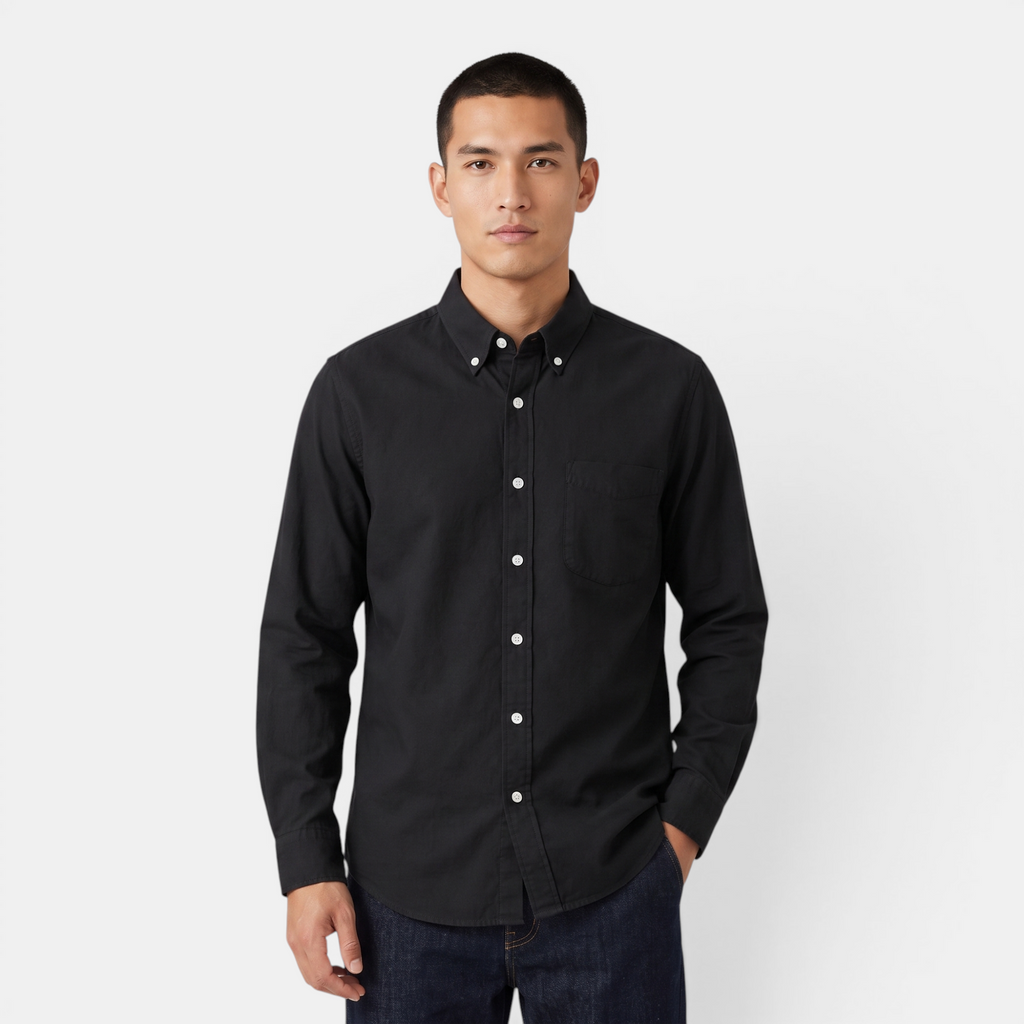 Valeniri | Men's Oxford Cotton Button-Down Shirt Classic Relaxed Fit