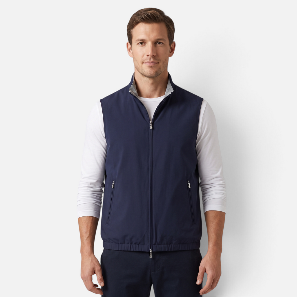 Valeniri | Men's Reversible Zip-Up Vest for Casual Layering
