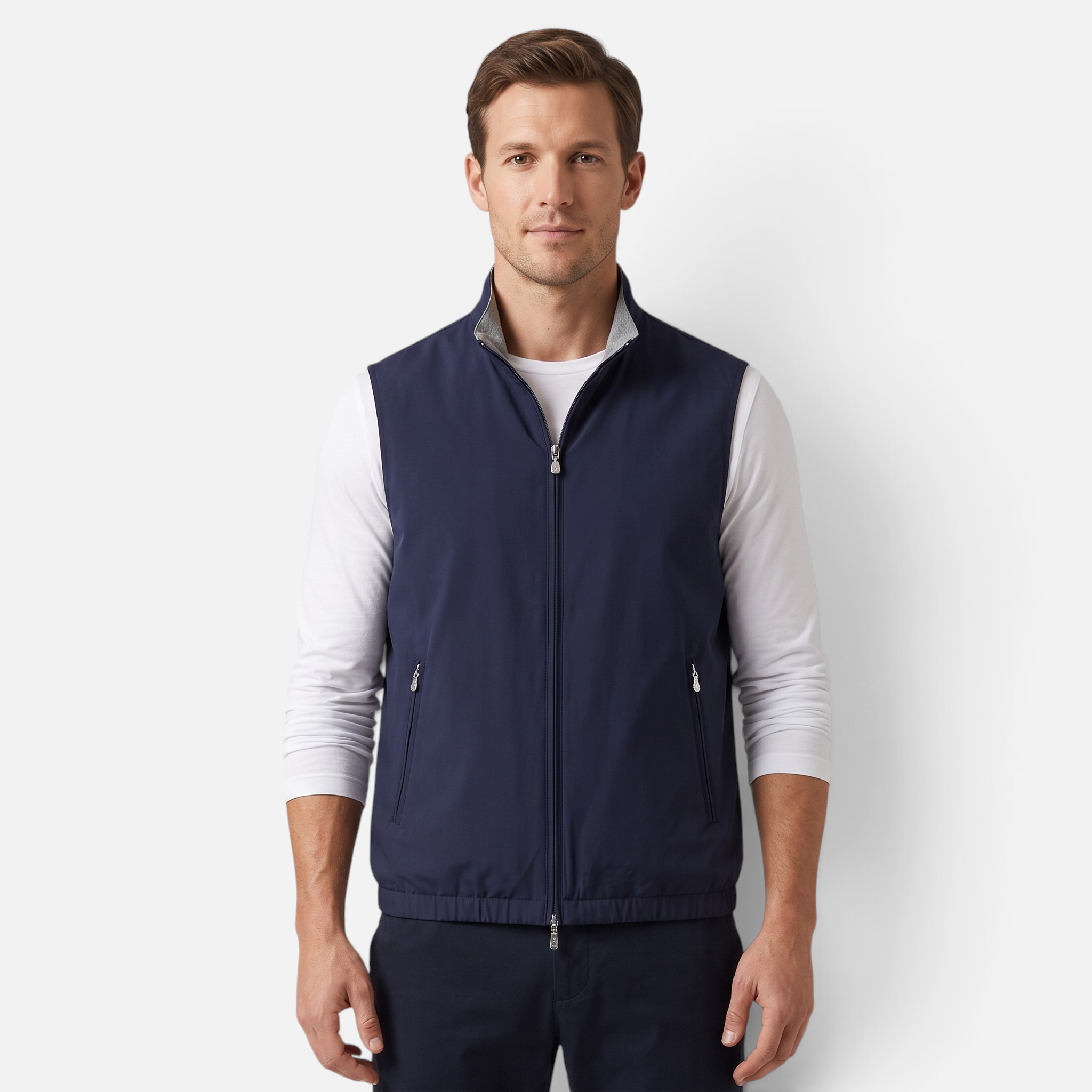 Valeniri | Men's Reversible Zip-Up Vest for Casual Layering