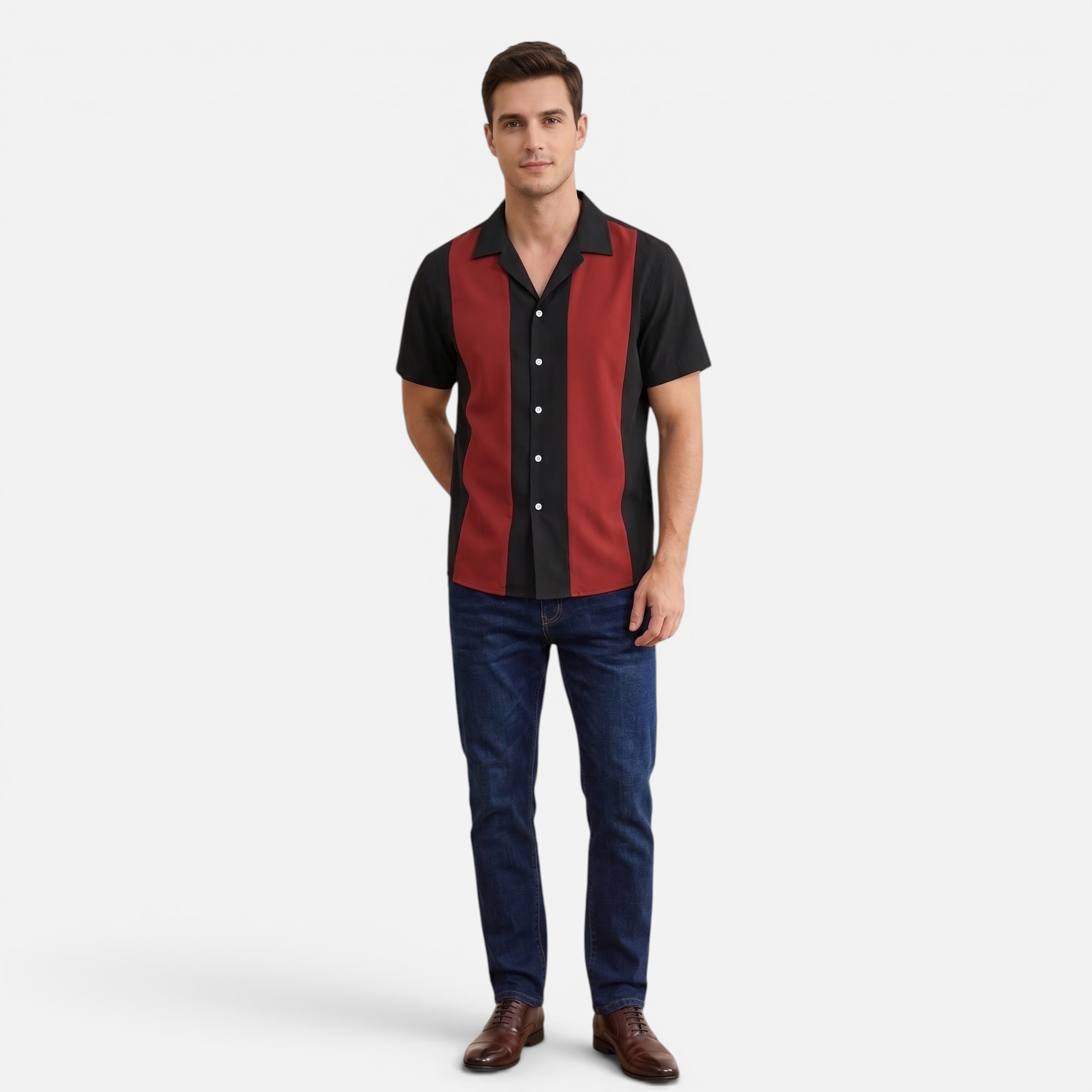 Valeniri | Men's Resort Shirt – Classic Printed Casual Button Up