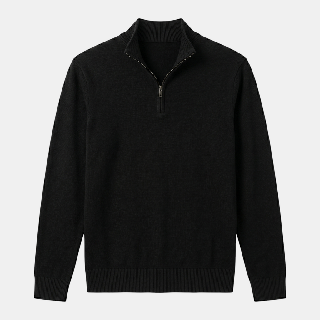 Valeniri | Men’s Slim Fit Zip Sweater for Casual Daily Wear