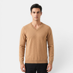 Valeniri | Men’s V-Neck Slim Fit Sweater Classic Cotton Pullover