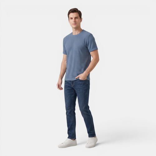 Valeniri | Men's Cotton T-Shirt Classic Crew Neck Short Sleeve