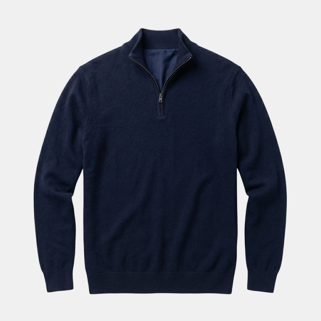 Valeniri | Men’s Slim Fit Zip Sweater for Casual Daily Wear
