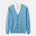 Valeniri | Men's Classic Cardigan Soft Knit Elegant Everyday Sweater