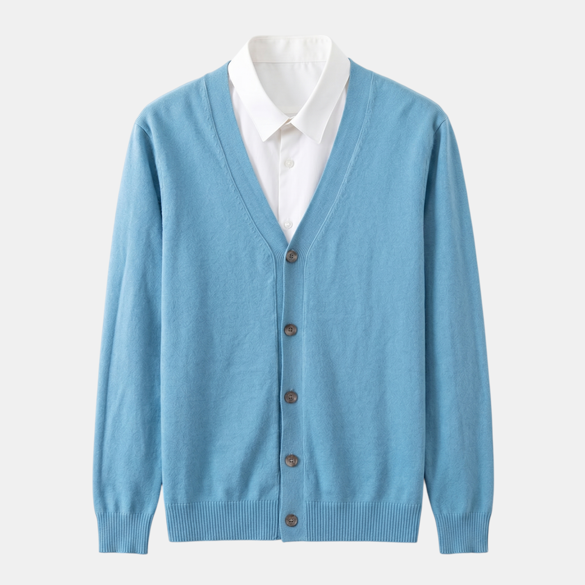 Valeniri | Men's Classic Cardigan Soft Knit Elegant Everyday Sweater
