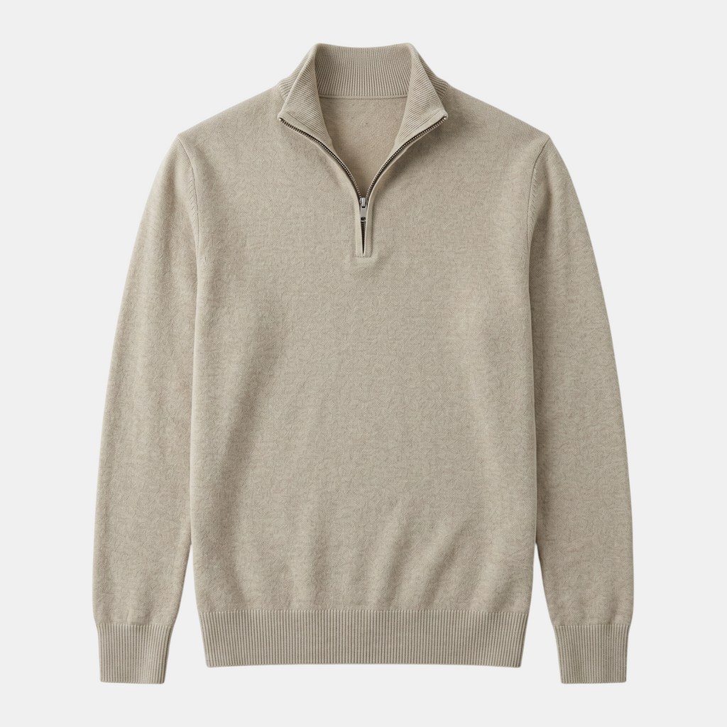 Valeniri | Men’s Slim Fit Zip Sweater for Casual Daily Wear