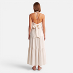 Valeniri | Women's Halter Maxi Dress Elegant Open Back Dress
