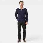 Valeniri | Men’s Long Sleeve Polo Sweater Classic Fit Casual Knit Top