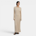 Valeniri | Women’s Comfortable Knit Dress Wool Blend Classic Casual Midi Dress