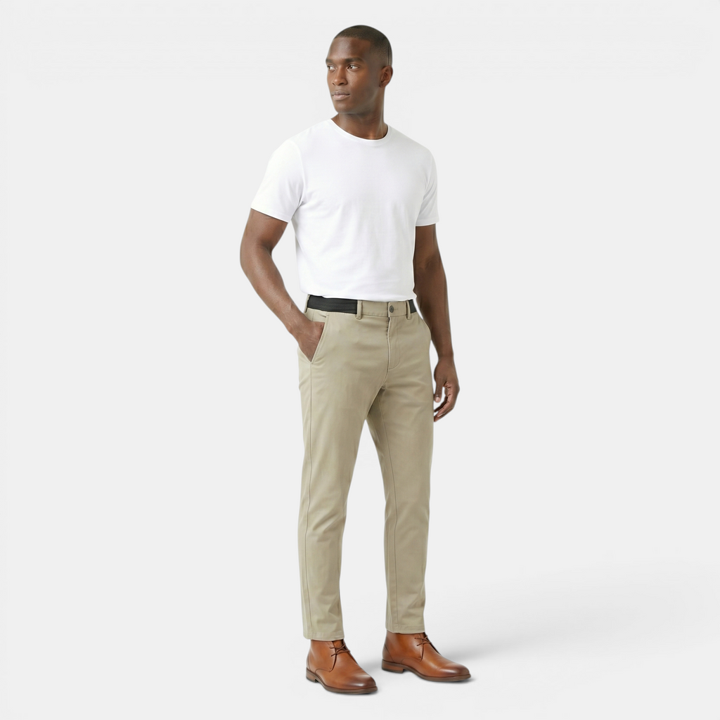 Valeniri | Men’s Slim Fit Business Pants Comfortable Stretch Formal Trousers