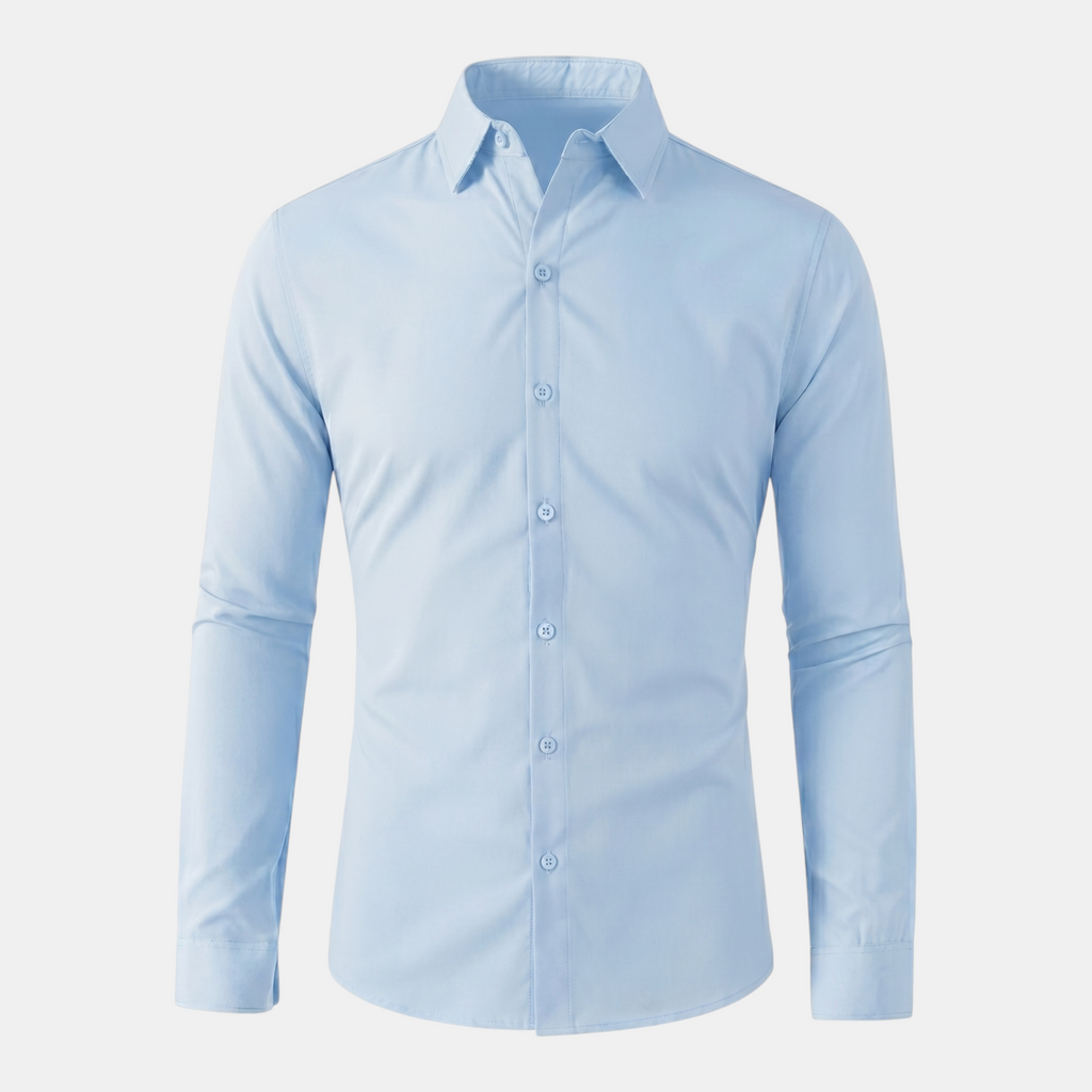 Valeniri | Men’s Long Sleeve Shirt Wrinkle-Resistant Comfort