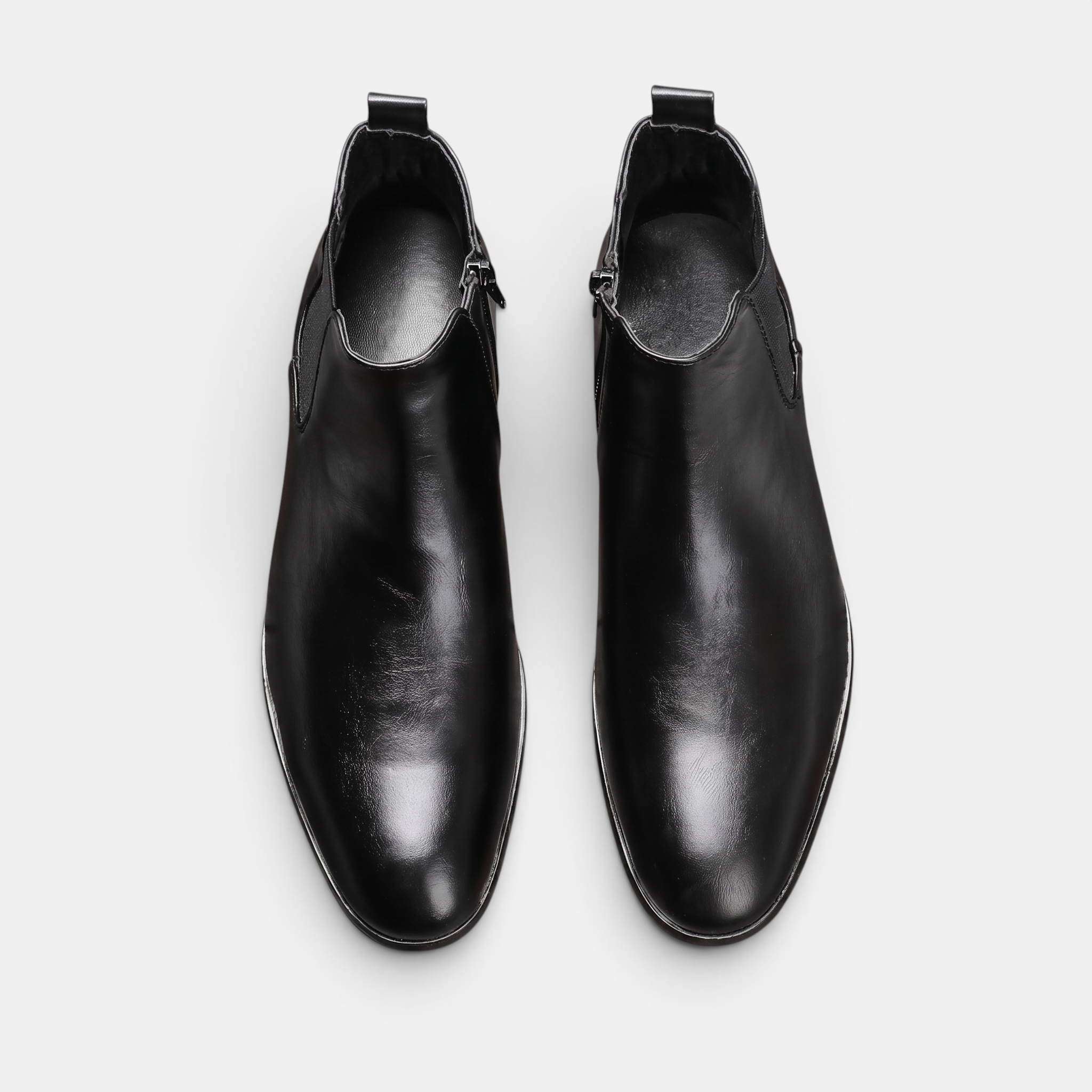 Valeniri | Men’s Classic Chelsea Boots Leather Slip On Formal Dress Shoes