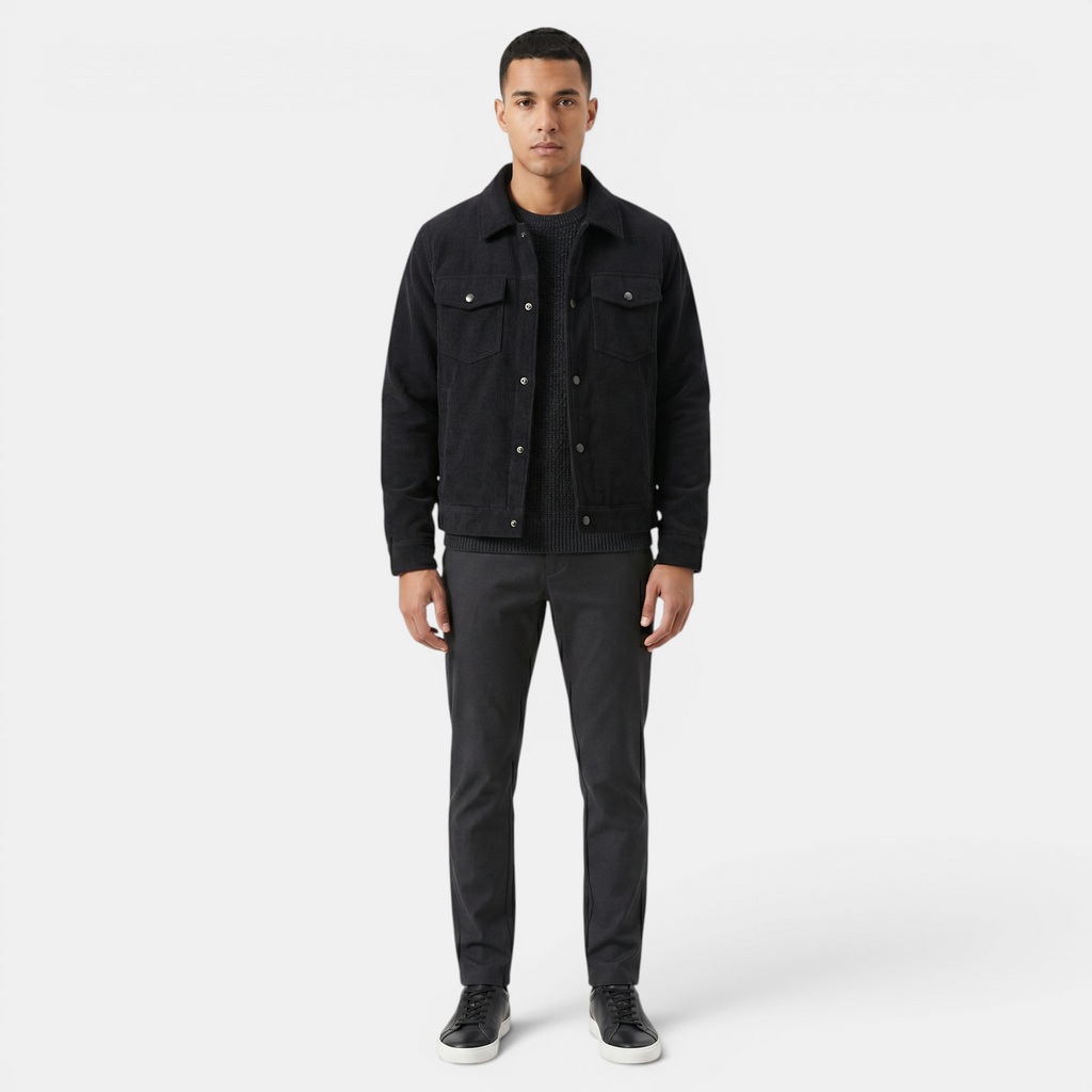 Valeniri | Men’s Loose Fit Jacket for Casual Office and Daily Wear