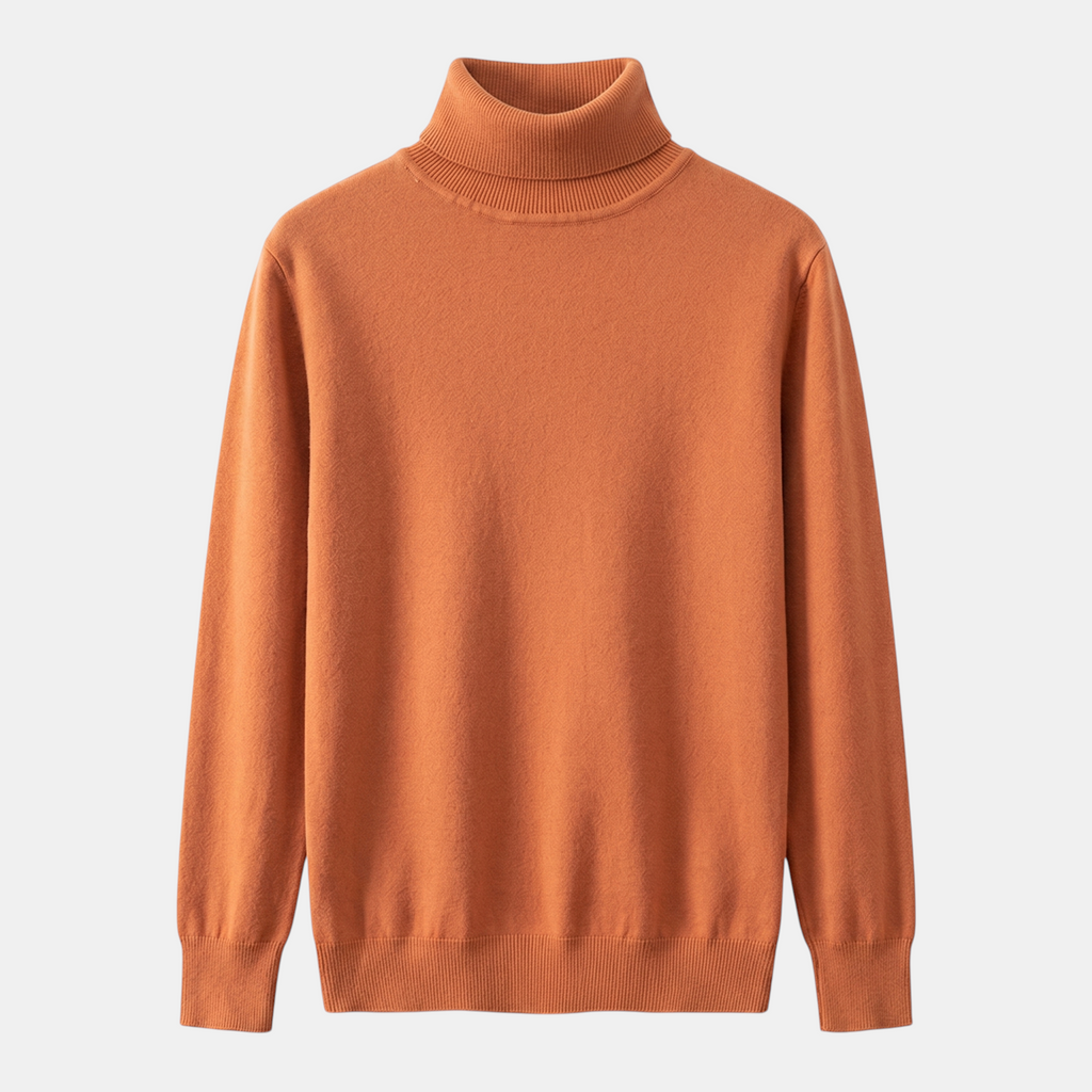 Valeniri | Men’s Classic Turtleneck Sweater Soft Knit Pullover