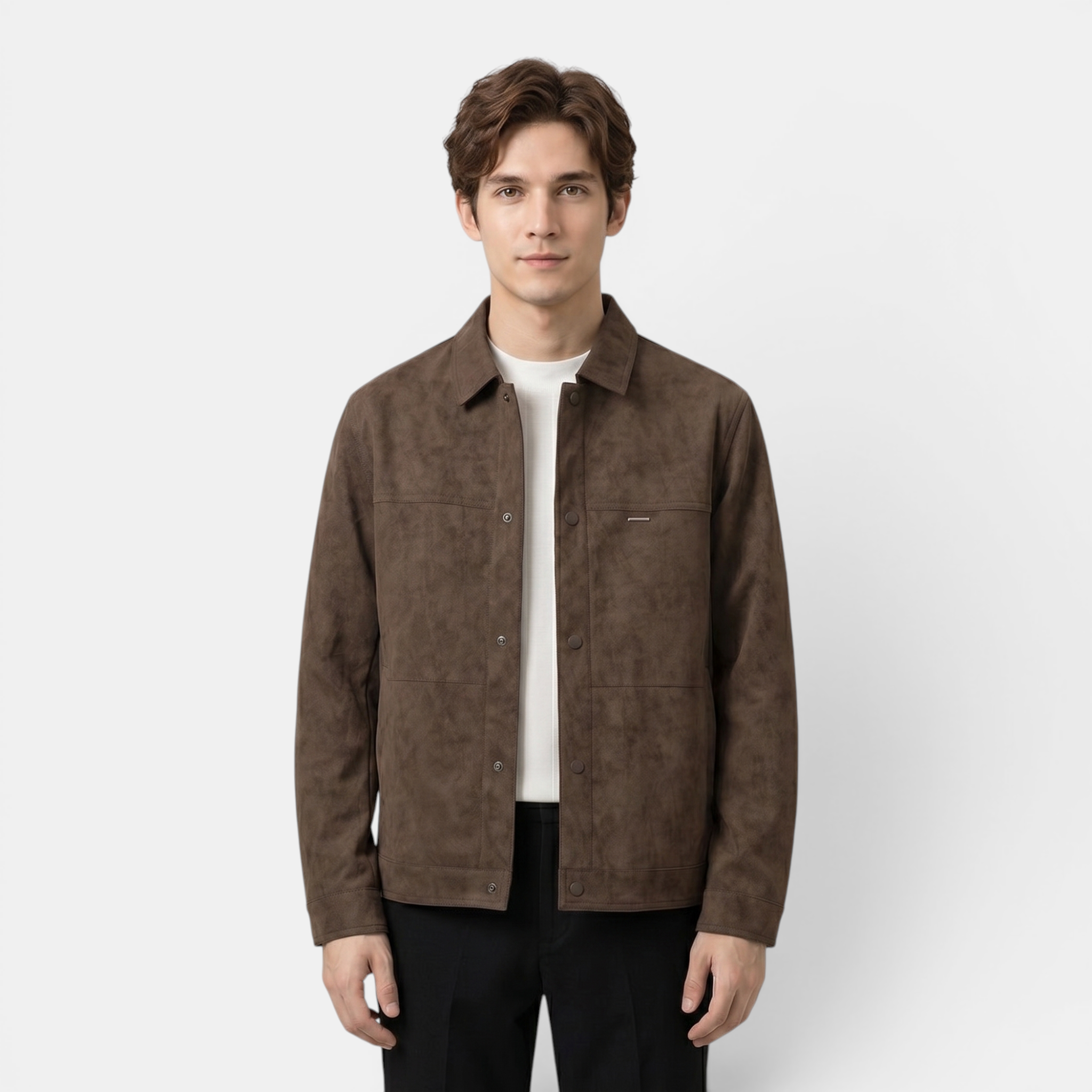 Valeniri | Men's Suede Jacket Premium Comfort Classic Fit Outerwear