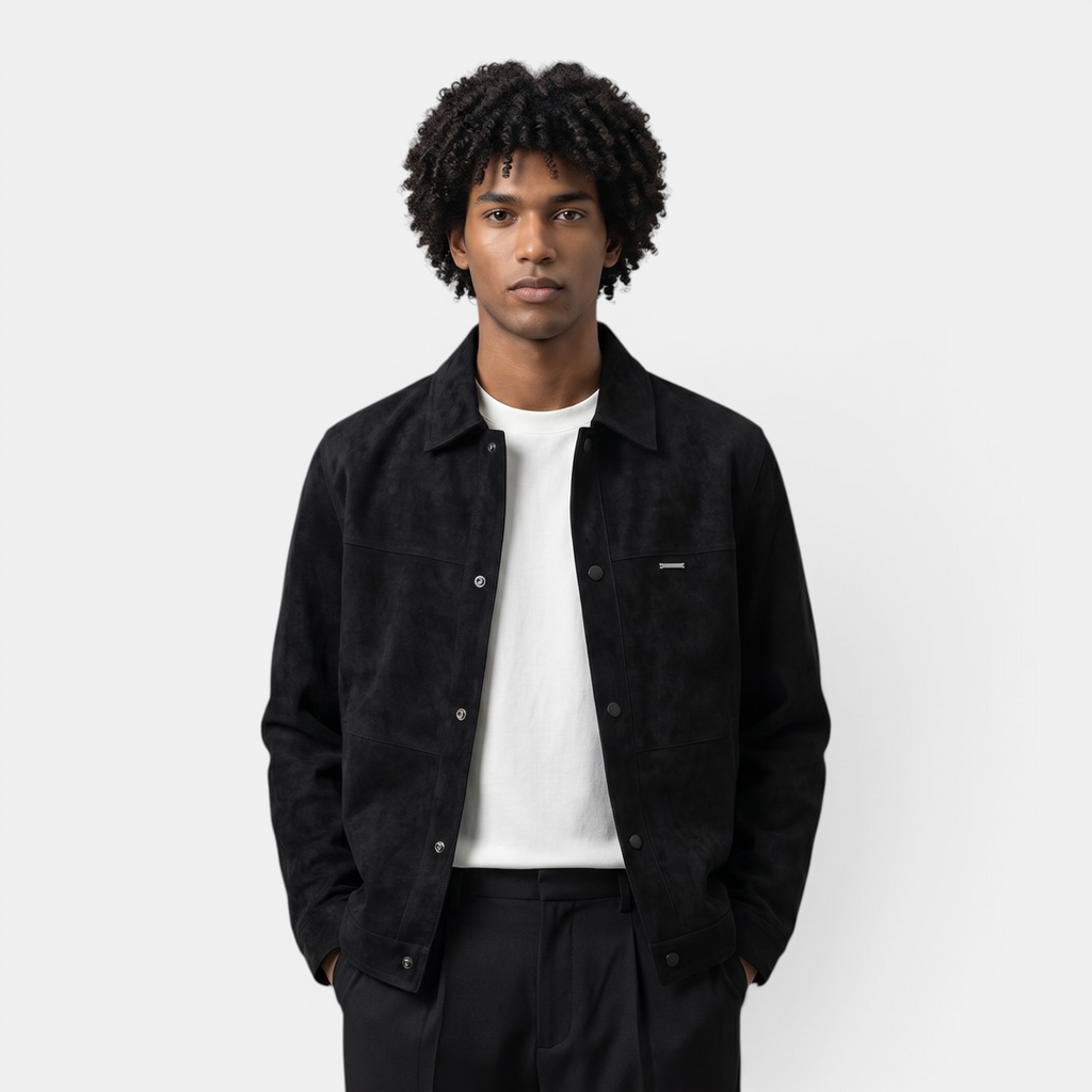 Valeniri | Men's Suede Jacket Premium Comfort Classic Fit Outerwear